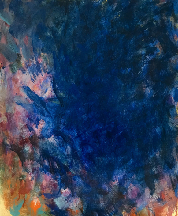 Ayako Nakamiya, Cherubino, 2013, olio su tela, 60x50cm
