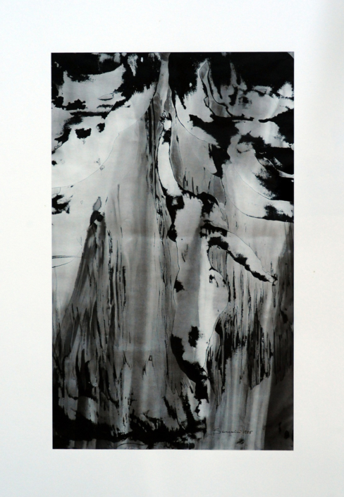 Francesco Somaini, Senza titolo (Studio per Euridice), tecnica mista su carta, 69,8 x 44,5 cm