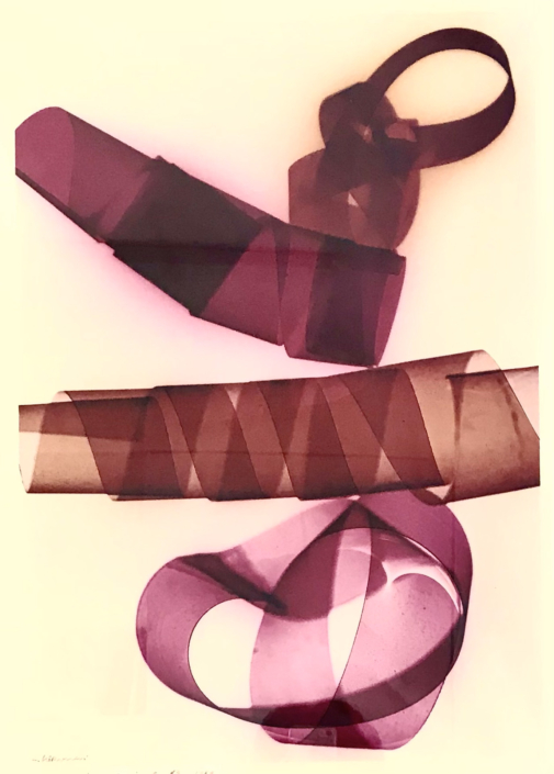 Luigi Veronesi, Fotogramma Variante 13, 1989, carta fotografica, 73x50 cm