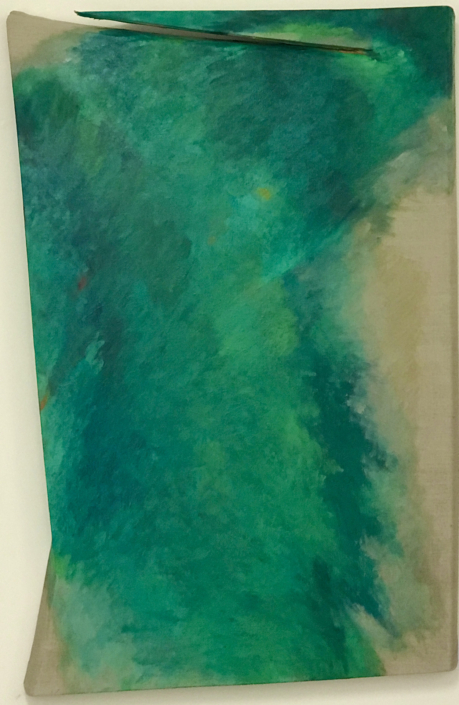 Tetsuro Shimizu, Lenimento T-15, 2014, olio su tela, 120x80 cm