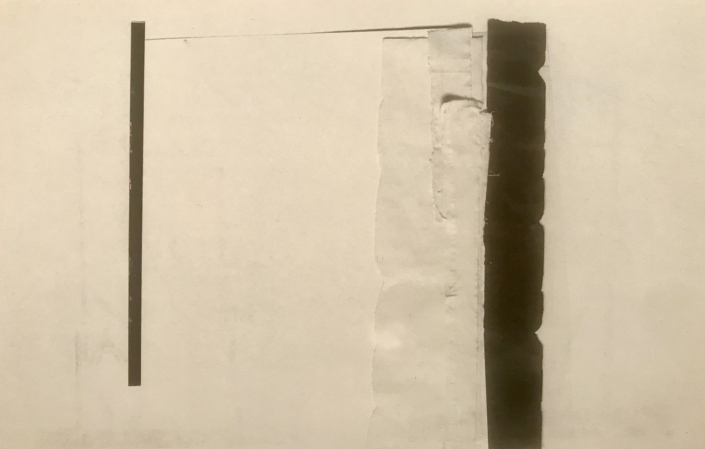 Sandro De Alexandris, Senza Titolo, 1990, tecnica mista su carta, 100x64 cm